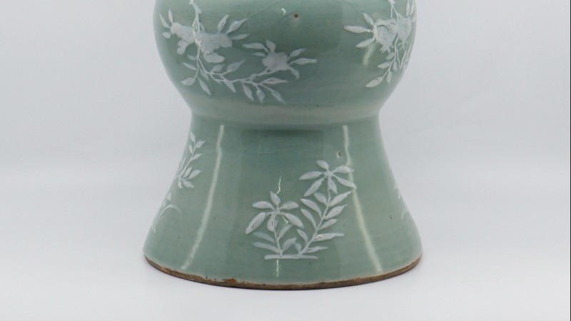 Grand vase en porcelaine céladon - Chine, vers 1900