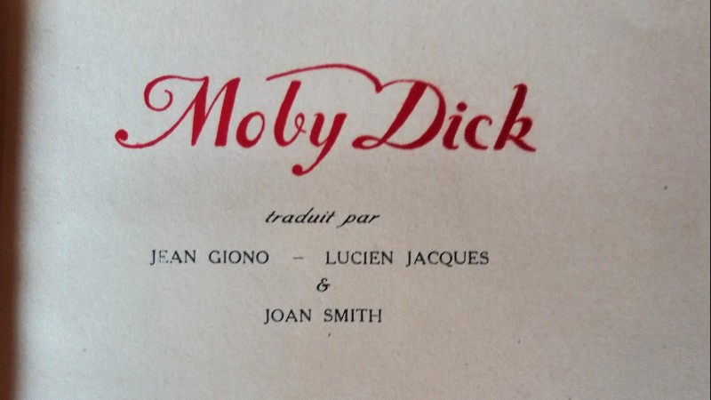 Moby Dick - Rarissime 1ère édition en français