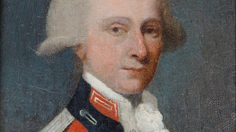 Portrait d'officier anglais - Epoque George III, vers 1780