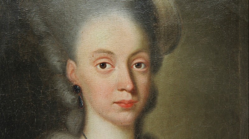 Georg Oeri & Cleopha von Meiss - Paire de portraits, Zurich 1779