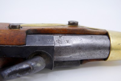 Pistolet d'ordonnance modèle 1842 - Fabrication belge pour le canton de Vaud, milieu du XIXe