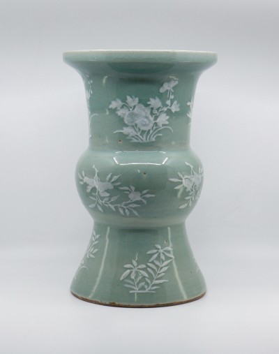 Grand vase en porcelaine céladon - Chine, vers 1900