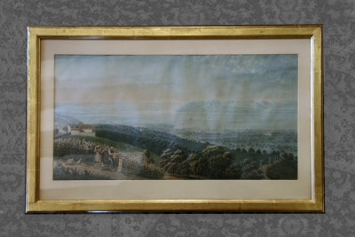 Jakob Samuel Weibel (1771-1846) - Aquatinte aquarellée, vers 1820