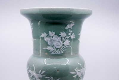 Grand vase en porcelaine céladon - Chine, vers 1900