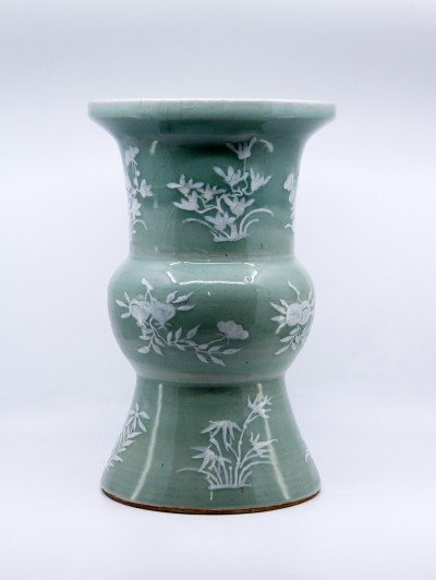 Grand vase en porcelaine céladon - Chine, vers 1900