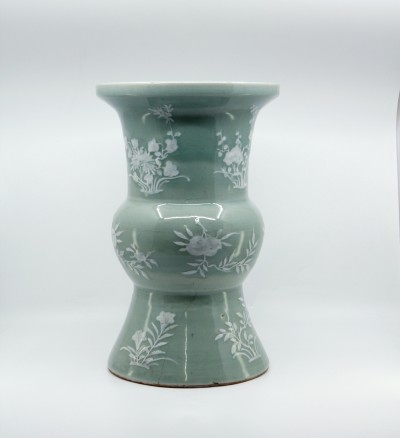 Grand vase en porcelaine céladon - Chine, vers 1900